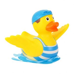 ของเล่นโปรโมชั่น ของเล่นเป็ดยาง PVC แบบกำหนดเองสำหรับเล่นกีฬาโบว์ลิ่งในน้ำ พิมพ์ลายจำนวนมากสำหรับเด็ก ของเล่นอาบน้ำสำหรับเด็กเล็ก - Product Image 4