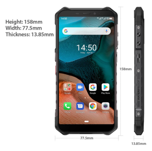 Smartphone robuste et étanche <span class=keywords><strong>Ulefone</strong></span> <span class=keywords><strong>Armor</strong></span> <span class=keywords><strong>X5</strong></span>, Android 10, IP68, MT6762, écran 5,5 pouces, téléphone <span class=keywords><strong>portable</strong></span> 3 Go 32 Go, octa-core, NFC, 4G LTE - Product Image 4