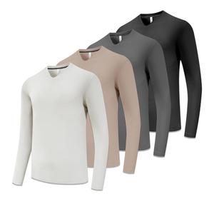 เสื้อยืด80% ผู้ชายผ้าโพลีเอสเตอร์แห้งเร็วยืดหยุ่นสำหรับใส่ไปยิมเสื้อสำหรับวิ่งกลางแจ้ง - Product Image 5