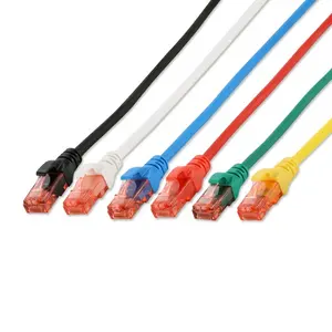 Linkwylan Gigabit Ethernet Cat6 Cable de conexión UTP sin blindaje LSZH RJ45 Cable de conexión de red Cat 6 Cable de conexión