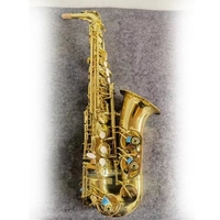 Wholesale/OEM/Factory Price Professional Performance BB/Eb Alto Saxophone Brass Flat B-key Wind Instruments Adult Beginners