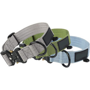 <span class=keywords><strong>Collar</strong></span> Táctico Personalizado para Perro con Clip de Liberación Rápida de Nailon Resistente y Hierro, Diseño Clásico y Simple - Product Image 4