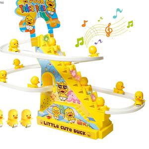 Pista De Escalada Para Patitos Eléctrica Con Música | Juguete Interactivo Para Niños | Desarrollo Cognitivo
