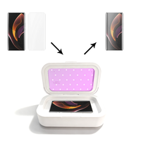 Lampe UV universelle pour protecteur d'écran de téléphone, film hydrogel UV et machine de durcissement du verre UV