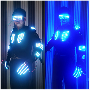 Chaleco Iluminado LED, Disfraz para Actuaciones en Escenario, Unisex, Atuendo para Discoteca y Club Nocturno - Product Image 5