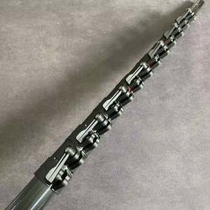 拡張バトンカーボンファイバーチューブ無煙炭ライトベア高圧 - Product Image 1