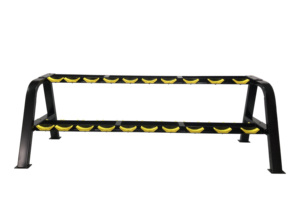 Vente en gros d'haltères à 2 et 3 niveaux pour salle de sport Équipement de stockage Poids de fitness Support d'haltères - Product Image 3