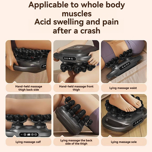 ปืนนวดกล้ามเนื้อแบบพกพาพร้อมหัวนวด28หัวนวดเนื้อเยื่อลึกแบบกำหนดเองใหม่ - Product Image 3