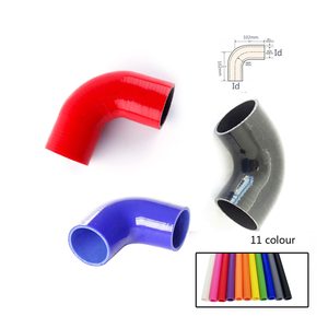 Tuyau de radiateur en silicone rouge en gros pour <span class=keywords><strong>Kawasaki</strong></span> <span class=keywords><strong>ZX10R</strong></span>, coudes à 45/90/135 degrés, tube de moteur en silicone pour radiateur avec réducteur de bosse - Product Image 2
