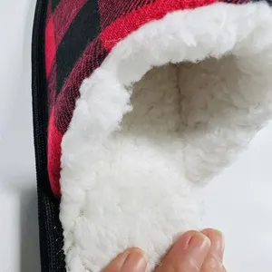 Aangepaste Patroon Slippers Voor Vrouwen Lage Moq Slippers Groothandel Rooster Mode Bont Slippers