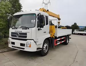 Usado China marca boa qualidade Dongfeng D1 4X2 carga guindaste caminhão para venda - Product Image 3