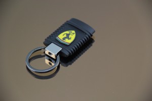 Delicate high quality PU leather keychain have existing mold also can customize as clients - Product Image 3
