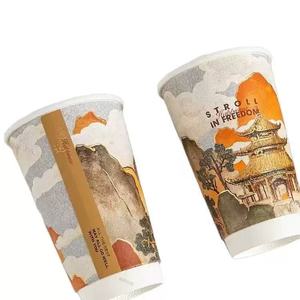 Gobelet en papier jetable à paroi simple <span class=keywords><strong>de</strong></span> 6,5 oz pour café, eau minérale et boissons gazeuses, idéal pour les distributeurs automatiques - Product Image 3