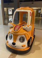 Voiture électrique pour enfants 2 places, mini-voiture jouet à batterie, véhicule de parc d'attractions pour usage commercial intérieur/extérieur