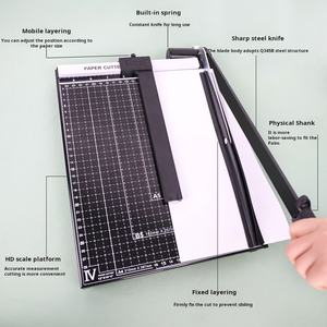 Taglierina Manuale A4 Durevole - Lunghezza di Taglio 30 cm Taglio ad Alta Precisione per Foto e Cartoncino - Product Image 2