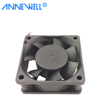 Ventilateur axial silencieux à faible vibration et longue durée de vie, 12V DC, 6025, avec roulement à manchon, taille compacte pour amplificateur de puissance DIY, petit robot
