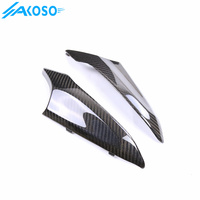 Accessoires en fibre de carbone pour moto AKOSO, carénage latéral du réservoir de carburant avant pour Yamaha Tmax 530 Tmax560 2017-2024