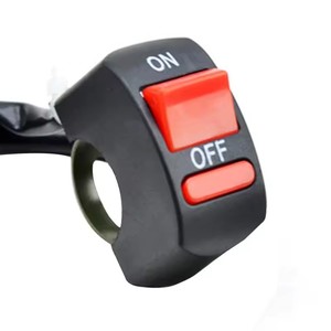 Interrupteurs de <span class=keywords><strong>moto</strong></span> à connecteur balle de 22 mm, bouton poussoir marche/arrêt, interrupteurs de guidon, accessoires de <span class=keywords><strong>moto</strong></span> - Product Image 4