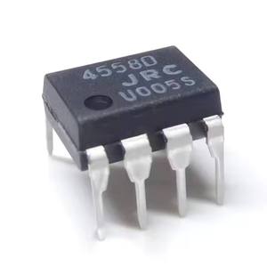 NJM4558D JRC4558 DIP วงจรรวมแบบดั้งเดิม ทรานซิสเตอร์มอสเฟต DIP-8 ตัวขยายสัญญาณแบบคู่ JRC4558 4558 IC - Product Image 1