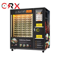 Distributeur automatique de repas rapides 24h/24, distributeur automatique de pizzas, hamburgers, plats chauds