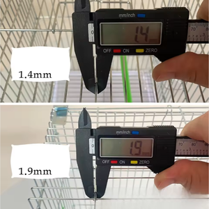 Yüksek Kaliteli Papağan Kanarya İspinoz Küçük Kuşlar İçin Dayanıklı Metal Evcil Hayvan Kafesi, Yemlik ve Tünek ile Kolay Temizlenir Küçük Boy - Product Image 4