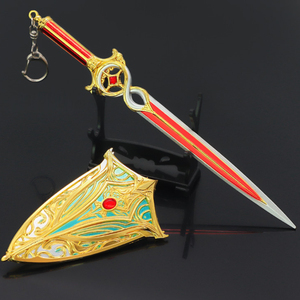 Baldur's Gate Toys Épée en alliage de zinc 22cm <span class=keywords><strong>et</strong></span> <span class=keywords><strong>bouclier</strong></span> 11cm Total 138g Suit - Product Image 5