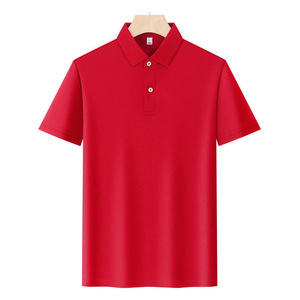 เสื้อโปโล แห้งเร็ว สีพื้น โพลีเอสเตอร์ 220 กรัม ชุดทำงาน ยูนิฟอร์ม ปักโลโก้ตามสั่ง - Product Image 3