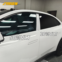 Film de protection pare-brise anti-explosion 3Mil 4Mil 8Mil PET haute transparence, anti-UV, isolation thermique, teinte pour pare-brise de voiture