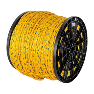 กล่องเชือกโพลีโพรพิลีนสีเหลือง 20 กิโลกรัม ขนาด 10 มม. ม้วนละ 20 กก. - Product Image 1