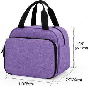 BSCI Factory OEM Craft Tote Organizer Yarn Storage Organizer Bag Knitting Tote Bag for Carrying Projects Knitting <b>Needles</b> - Product Image 3