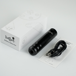 Kabellose Tattoopenstiftmaschine 1300 mAh Tattoopistole <span class=keywords><strong>LED</strong></span>-Bildschirm Schnellladung Tattoomaschine - Product Image 6