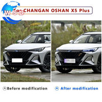 Feux de jour LED étanches 3 couleurs avec clignotant pour CHANGAN OSHAN X5 PLUS 2024-2025, éclairage de nuit