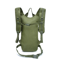 Sac à dos tactique d'hydratation en plein air avec cadre externe de fermeture à glissière de vessie d'eau imperméable pour l'équitation aquatique