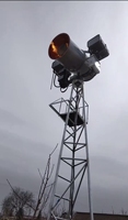 Vruchtenboombeheidsmachine voor vorstbescherming met brandstofverwarming en anti-vorst ventilator
