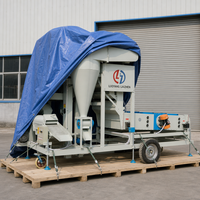 Nettoyeur de grains d'avoine pour usine de semences, petite machine à éventail d'air pour l'avoine, équipement compact et économique