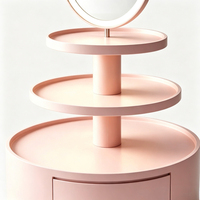 Vitrines de présentation de cosmétiques sur mesure, armoires à parfums modernes, vitrines de rangement et de présentation pour la vente au détail