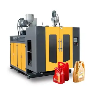 Hoogtechnologische Fabrieksprijs Plastic Olie Jerrycan Maken Machine Automatische Extrusie Blaasvormmachine