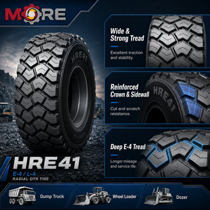 ยางเรเดียล OTR ขนาด 29.5R25 รุ่น HRE41 E4 L4 สำหรับรถบรรทุกเหมือง รถดัมพ์ รถตักดิน รถดันดิน ยางสำหรับงานหนัก - Product Image 2