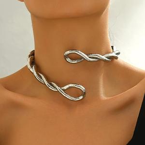 Gran oferta, collar de serpiente bobinado arbitrario, collar suave para mujer, collar flexible - Product Image 4