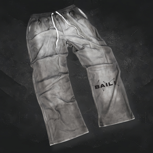 กางเกงผ้าฝ้ายเฮฟวี่เวทของผู้ชายกางเกงปักลายซักสกปรกซักได้ตามต้องการ2025 - Product Image 3