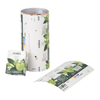 Boîte d'emballage classique Prisma à base mince en brique aseptique Colepak pour aliments et boissons