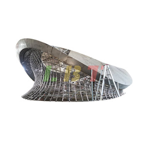 Fuente de Acero Inoxidable, Escultura Personalizada, Decoración de Agua Metálica para Exteriores, Diseño Contemporáneo, Adorno Grande y Duradero - Product Image 5