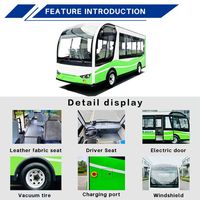 DAOD Minibus électrique 17 places personnalisé Navette OEM ODM de conception flexible