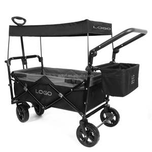 Chariot de camping pliant portable pour usage extérieur d'auvent amovible pour enfants - Product Image 2