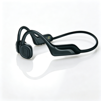 Écouteurs sportifs à conduction osseuse Huizon étanches avec indicateur LED, IP68, autonomie de 10 à 15 heures, double transducteur, TYPE-C