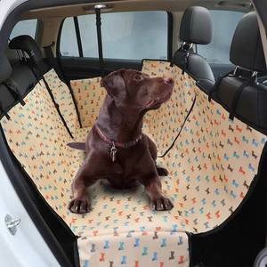 Waterproof Pet <b>Dog</b> <b>Car</b> <b>Seat</b> Cover Protector Printed Pet <b>Dog</b> Scratchproof <b>Car</b> Back <b>Seat</b> Cover Protector Pad with Printing - Product Image 3