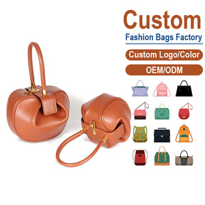 Bolso de Hombro de Cuero Genuino Personalizado para Mujer, Bolso de Mano de Moda con Cierre de Seguridad, Dos Asas, para Uso Diario en Todas las Estaciones - Product Image 1