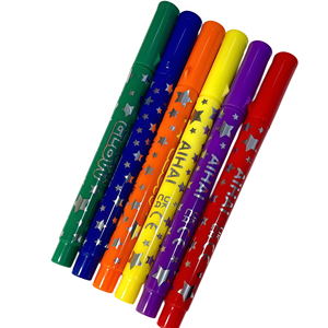 Set di Evidenziatori Fluorescenti Multicolore per Disegno, Graffiti <span class=keywords><strong>e</strong></span> Scrittura, Luminosi <span class=keywords><strong>e</strong></span> Fluorescenti al Buio, Flusso di Inchiostro Uniforme <span class=keywords><strong>e</strong></span> Scorrevole - Product Image 1