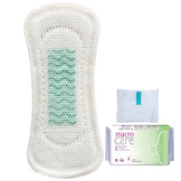 Protège-Slips Herbaux Bio en Coton 100% Organique et Bambou Biodégradable Macro Care Anion, Marque OEM pour Femmes