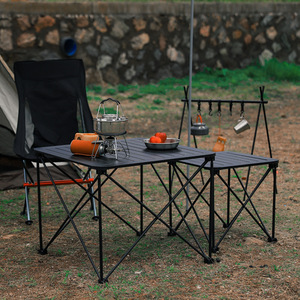 Mesa Plegable de Aluminio Táctica para Camping, Altura Ajustable, Muebles de Exterior para Picnic y Playa, Gran Venta - Product Image 5